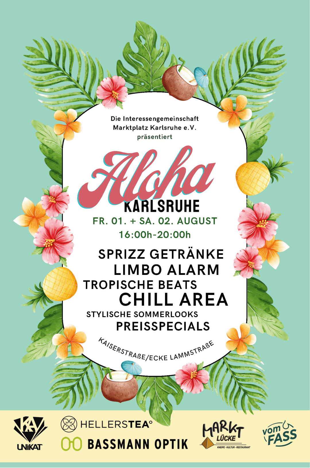 Wir holen den Urlaub nach Karlsruhe!