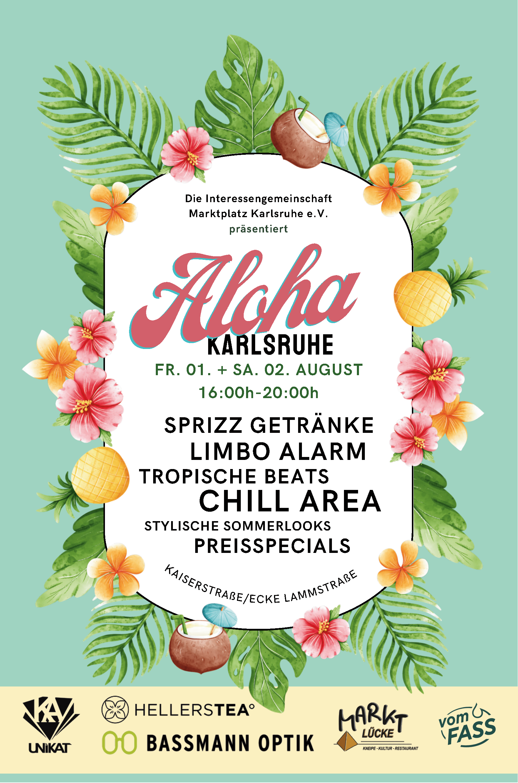 Wir holen den Urlaub nach Karlsruhe!