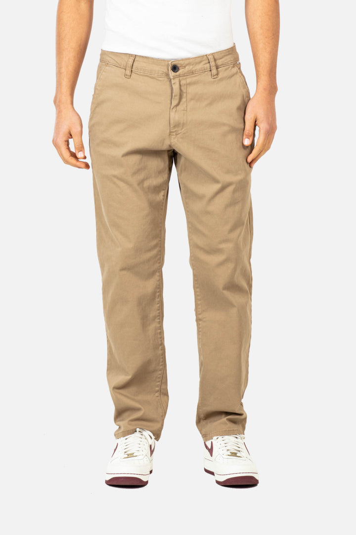 Regular Flex Chino Sable Foncé 