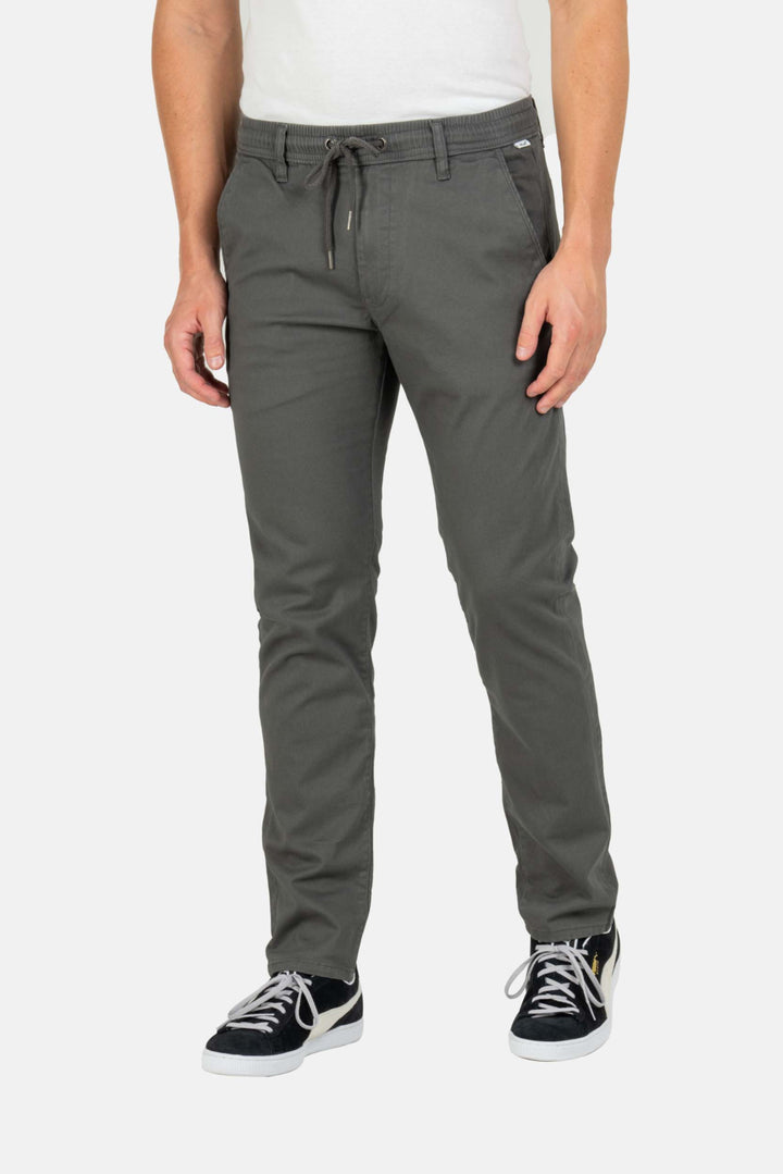 Pantalon chino Reflex Easy jogging gris bleu