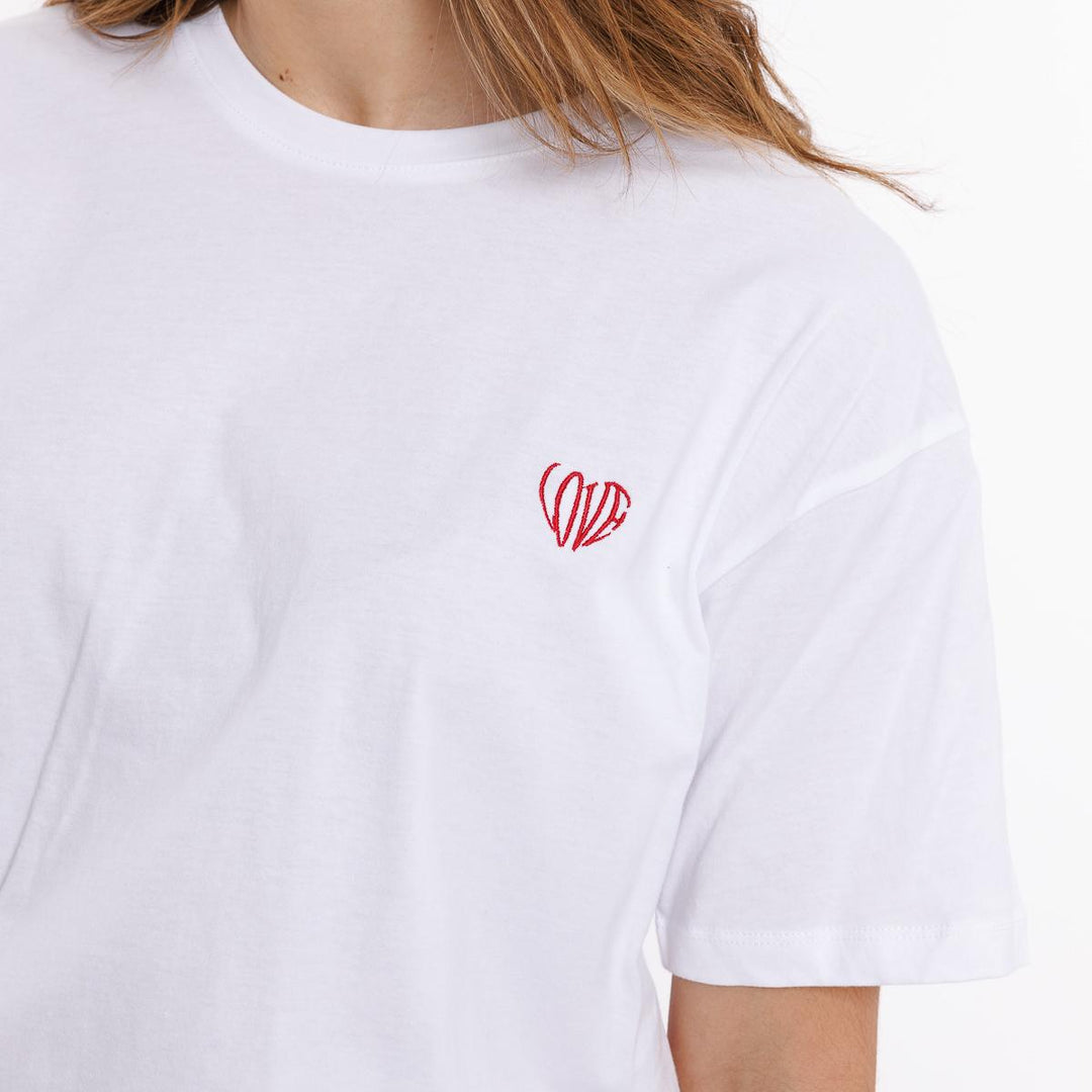 Shirt mit Herz-Logostick