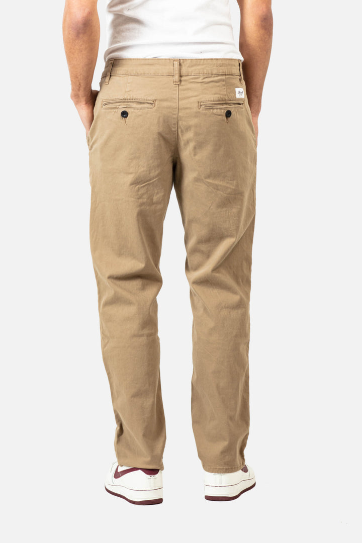 Regular Flex Chino Sable Foncé 