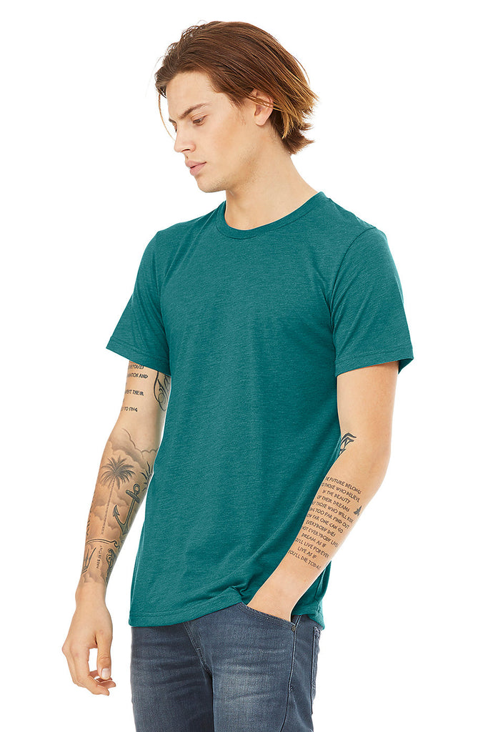 Unisex Triblend Short Sleeve Shirt in vielen Farben bestellen
