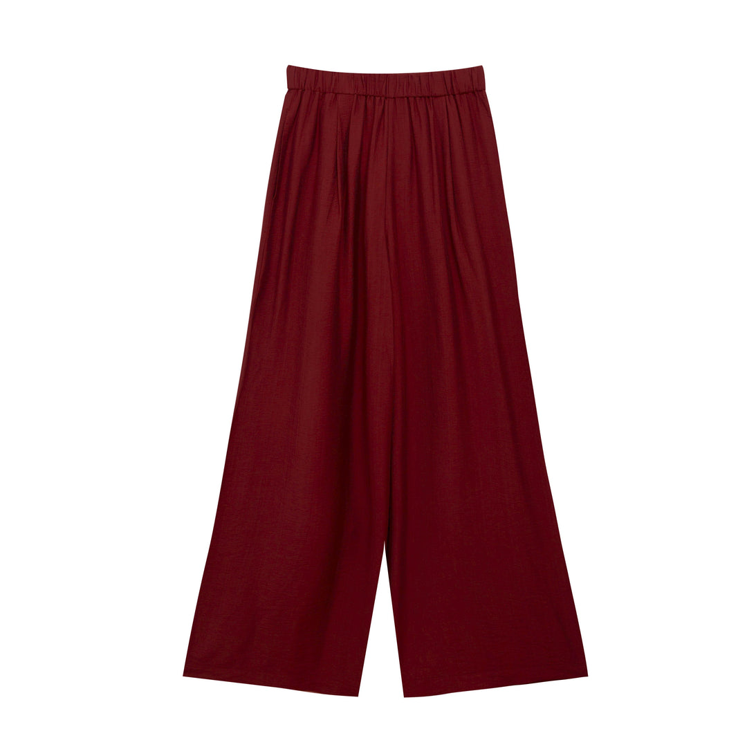 Wide Leg Hose aus Viscose