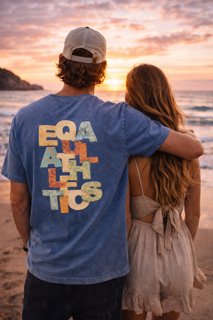 FONTAMANIA Graphic Vintage Unisex T-Shirt | Limited Edition | vintageblue