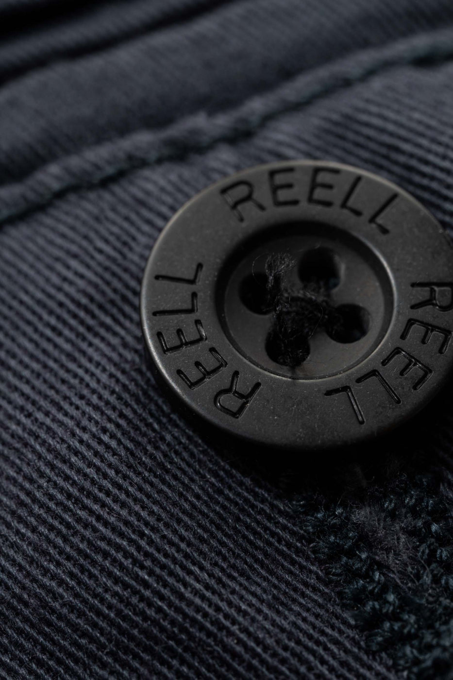 Flex Tapered Chino Hose - navy blau