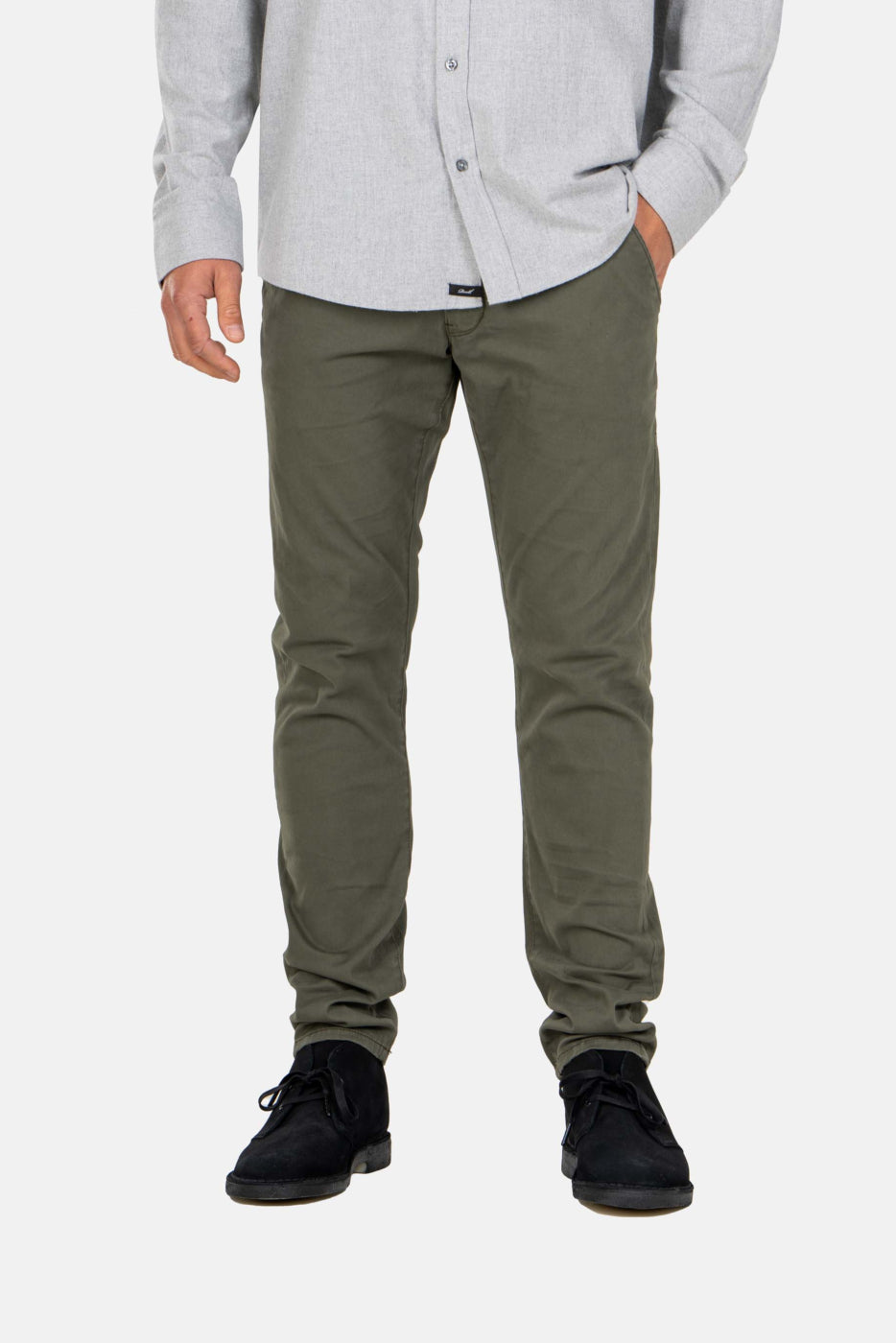 Flex Tapered Chino Hose - olive