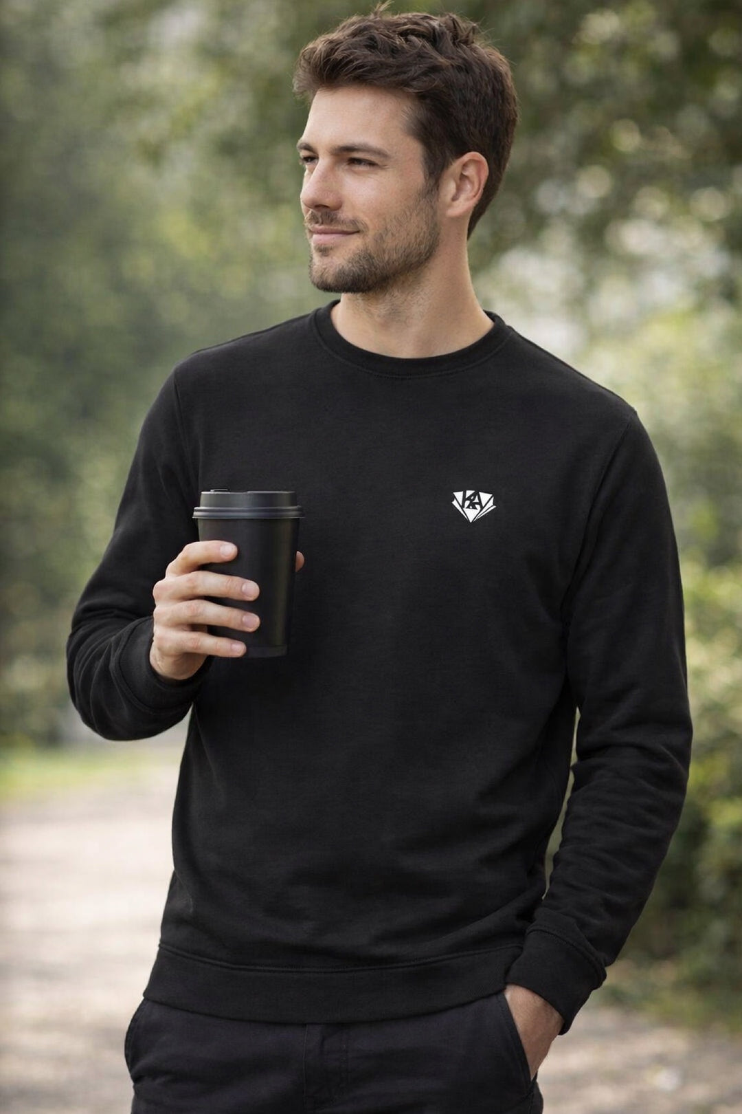 KA UNiKAT Limited Unisex Inspire Crew Neck aus Bio-Baumwolle in verschiedenen Farben