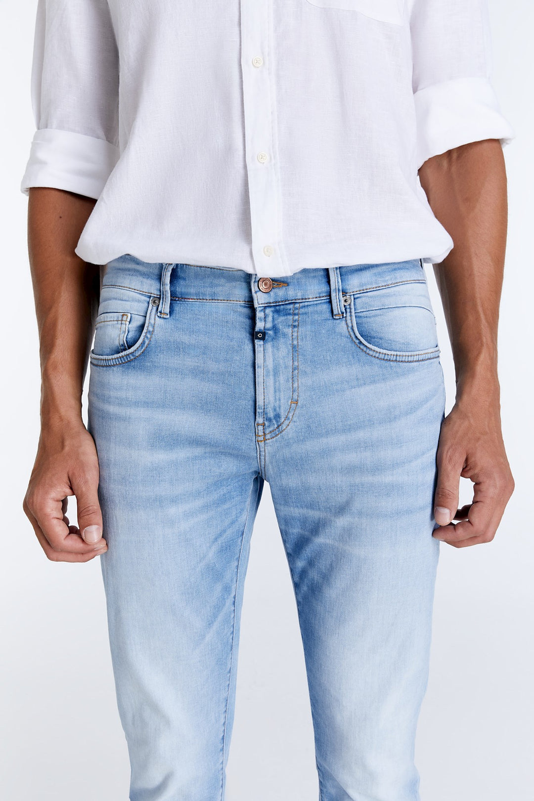 LANCE Straight Wellflex 5 Pocket Jeans