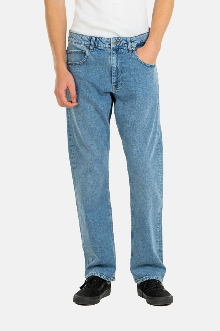 LOWFLY 2 Straight Leg Jeans - classic mid blue