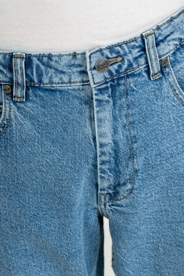 LOWFLY 2 Straight Leg Jeans - classic mid blue