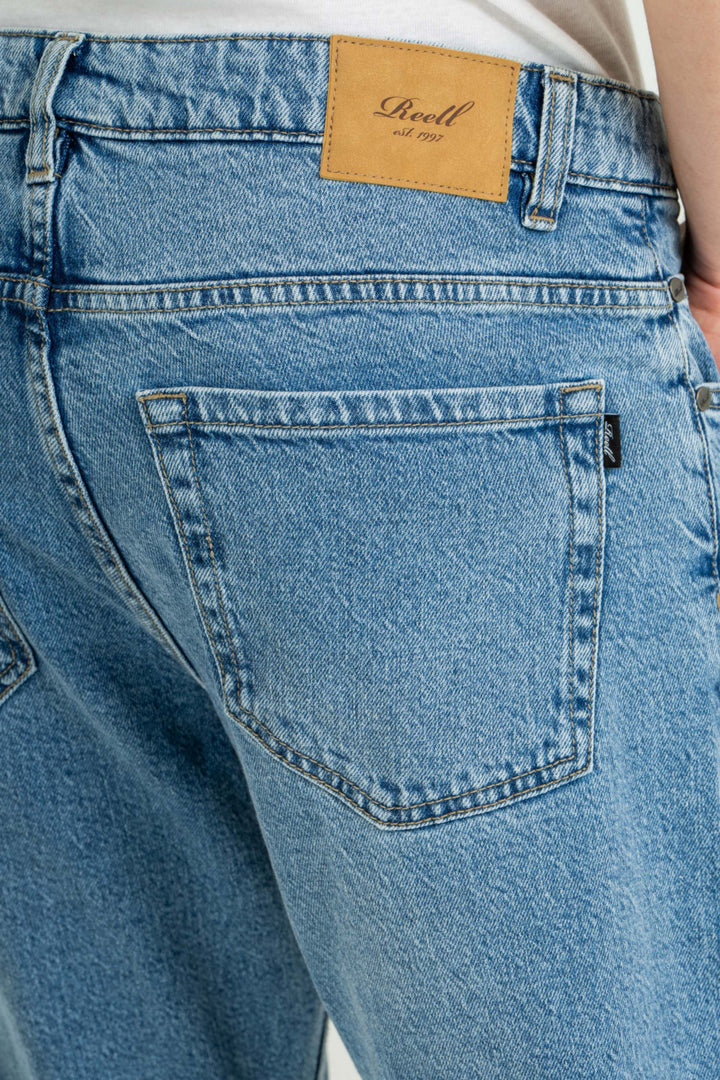 LOWFLY 2 Straight Leg Jeans - classic mid blue