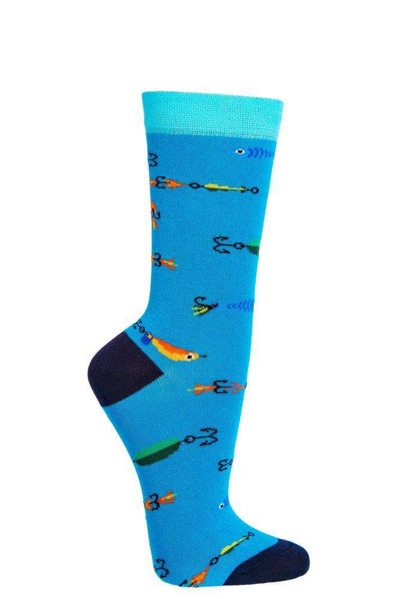 Socken mit Angler-Muster I Die Geschenkidee I UNiKAT Store Karlsruhe