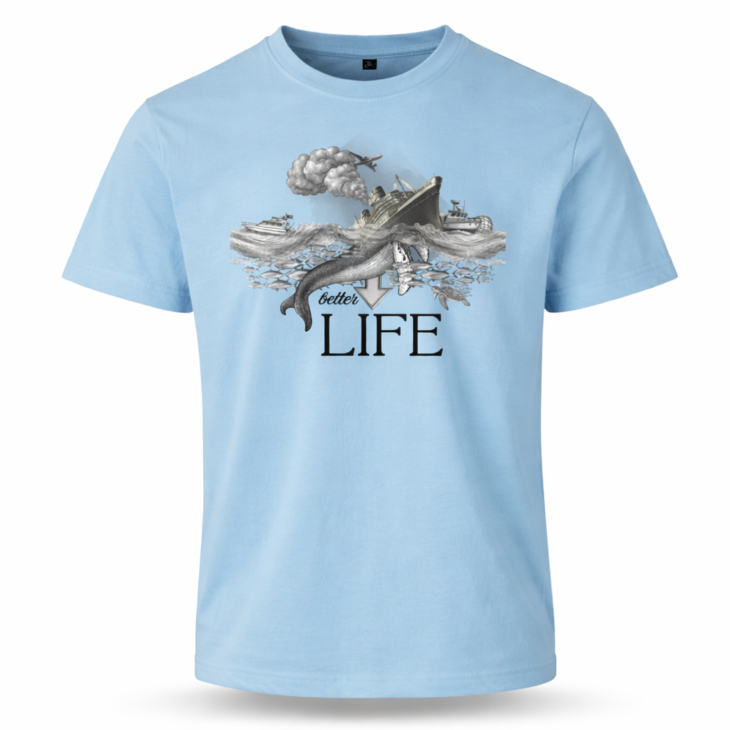 SEALIFE Graphic Vintage Unisex T-Shirt | Limited Edition I balticblue