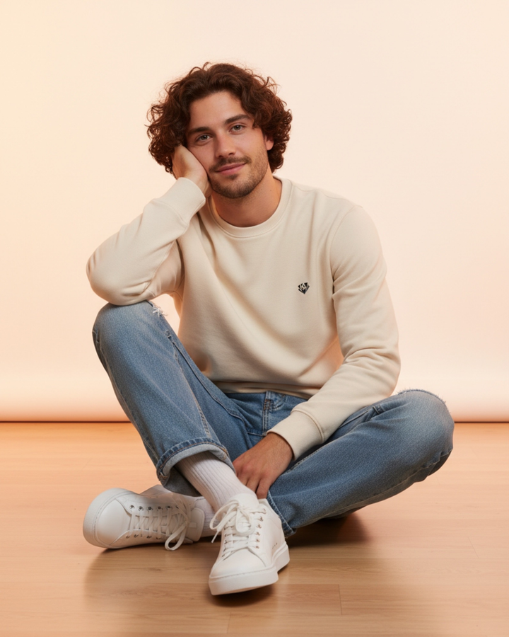 KA UNiKAT Limited Unisex Inspire Crew Neck aus Bio-Baumwolle in verschiedenen Farben