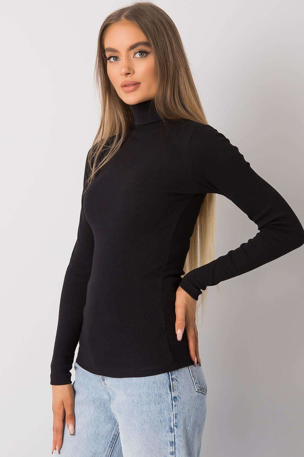 Feinstrick Rollkragen Pullover