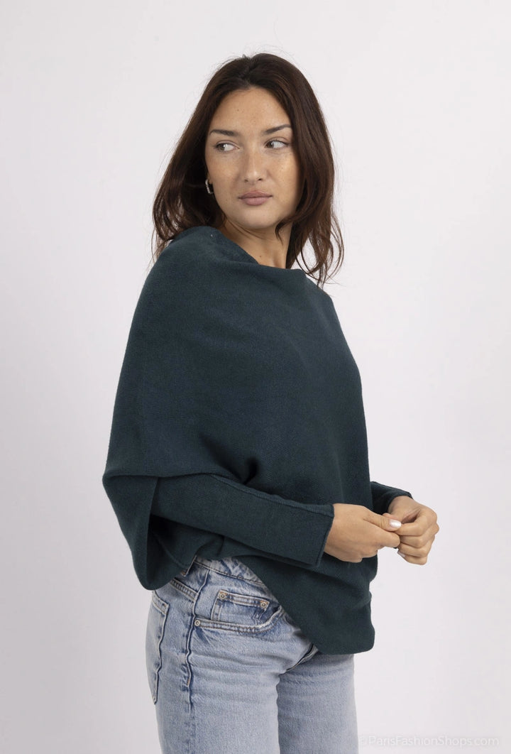 asymmetrischer Pullover