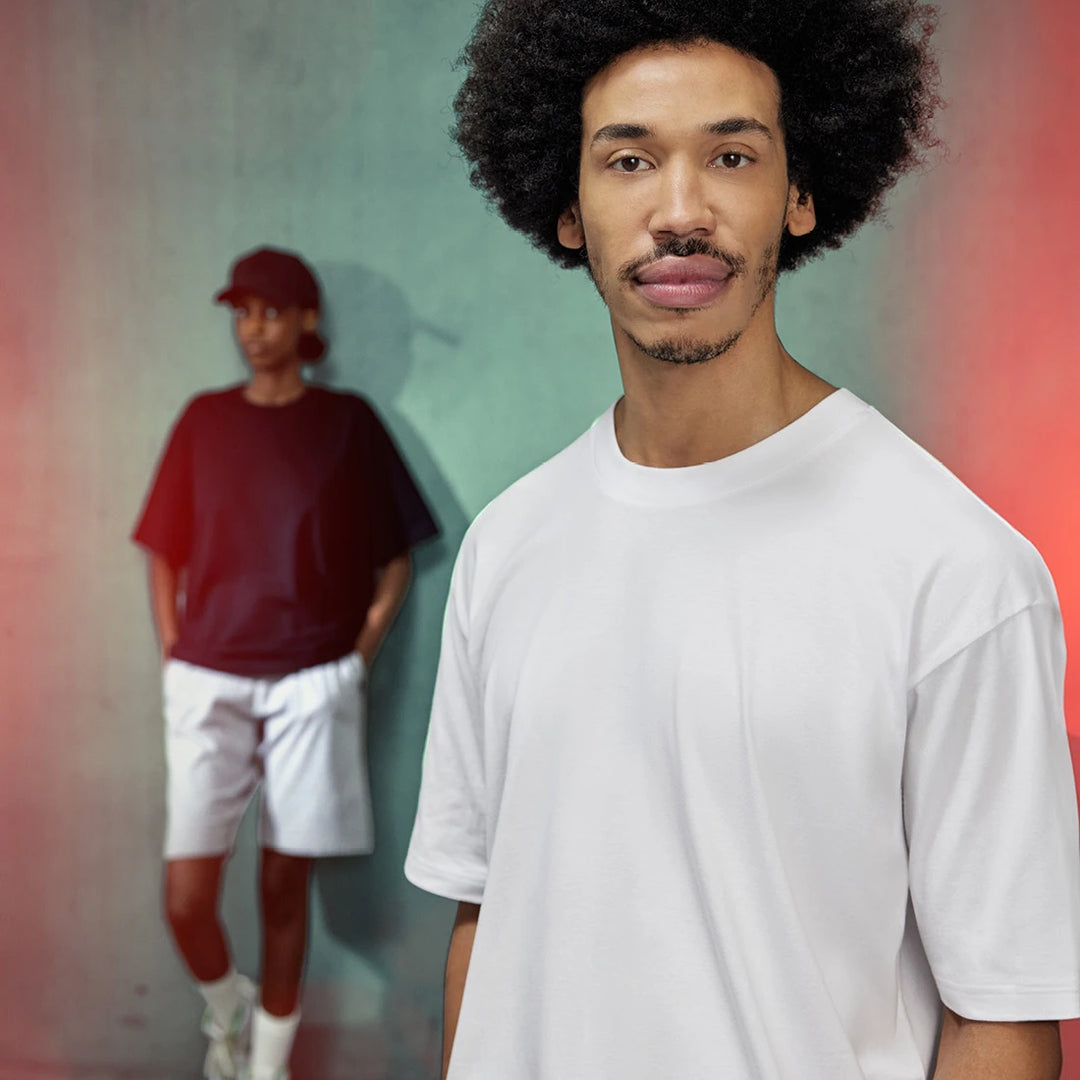 UNISEX Oversized T-Shirt - off white/off black/beige