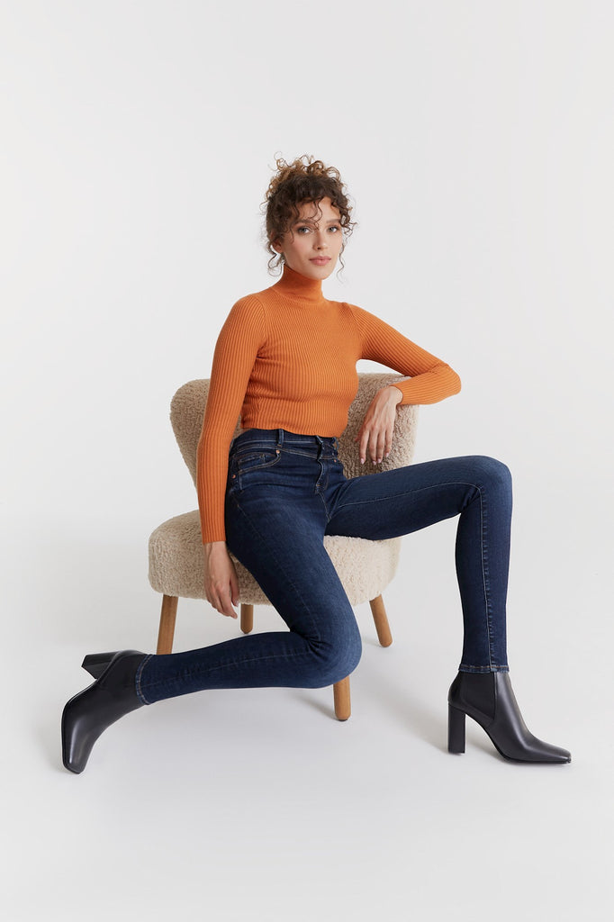 Ultra High Waist Jeans für Damen COJ Lisa ❤ UNiKAT Store Karlsruhe