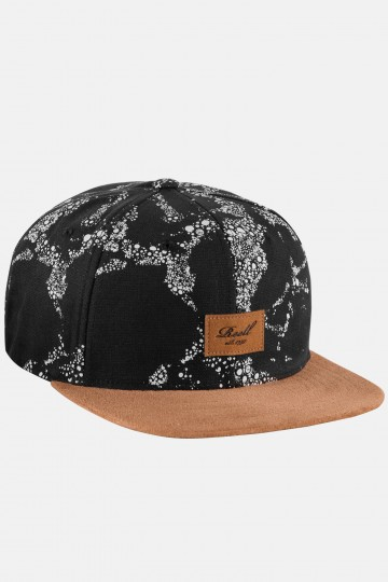 Casquette Reell Suede 6-Panel, camouflage bacon
