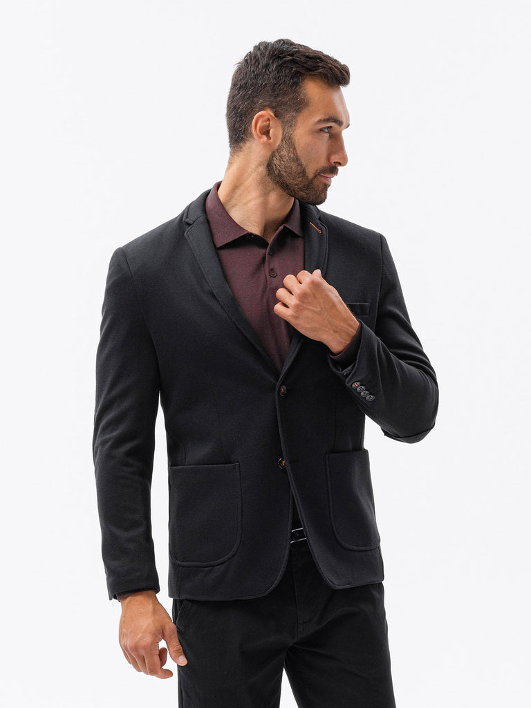 Eleganter Blazer für Herren schwarz bestellen I günstig online kaufen